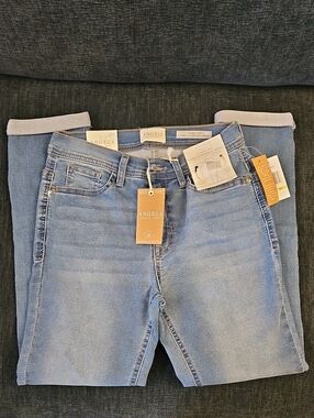 Angels High-Rise Light Blue Stretch Women's Jeans